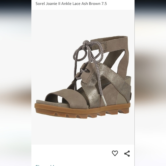 Sorel Shoes - SOREL Joanie II Ankle Lace Ash Brown womens size 9